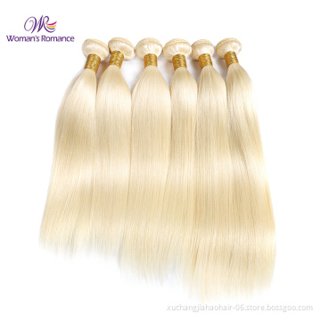 Factory wholesale Top Quality Cheap Price Grade Human Hair Weave Bundles Silky Straight Peruvian Virgin 613 Human Hair Extension